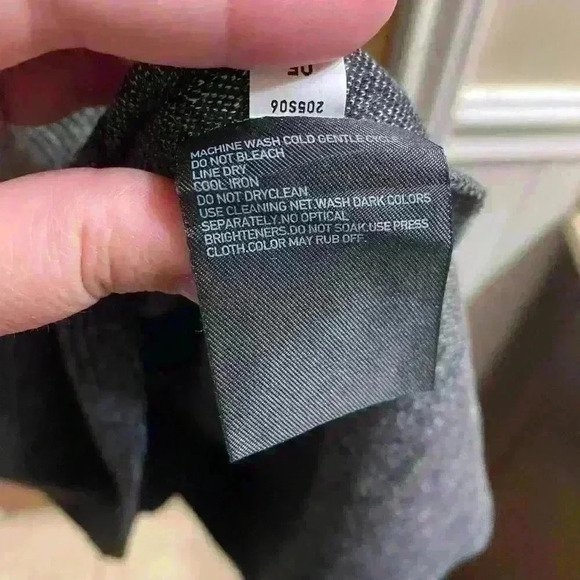 UNIQLO Gray Plaid Herringbone Fit and Flare Dress Stretch Size S 3/4 Sleeve - Picture 6 of 7